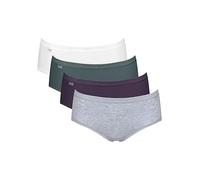 sloggi Basic+ Midi C4P, Multicolore 10, 46 (Lot de 4) Femme