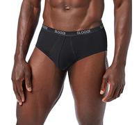 Sloggi Basic Midi Hipster Homme , Noir (Black 0004), Small