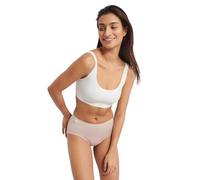 SLOGGI Slip prune / rose ancienne / blanc cassé, Taille M