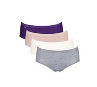 Sloggi Basic+ Midi Lot de 4, V018 - Plusieurs couleurs, 46