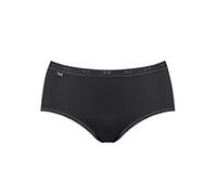 Sloggi Femme Sloggi Basic+ Midi 4p Slip, Noir (Black 0004), 50 EU