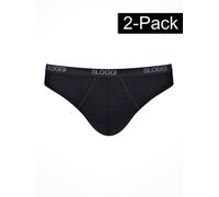 Sloggi Homme Basic Mini 2p Bikini, Noir, 4 EU