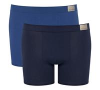 SLOGGI Boxers bleu / bleu marine, Taille S