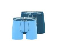 SLOGGI Boxers bleu clair / pétrole / menthe, Taille M-L
