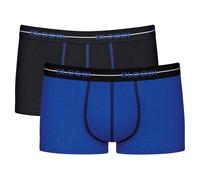 SLOGGI Boxers bleu foncé / noir / blanc, Taille S