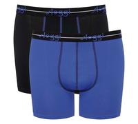 SLOGGI Boxers bleu / noir, Taille XL