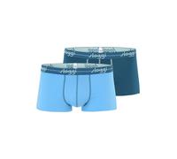 SLOGGI Boxers 'Blue Start' bleu cyan / bleu clair / menthe, Taille XL