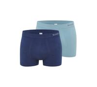 SLOGGI Boxers 'GO' bleu clair / bleu foncé, Taille S
