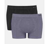 SLOGGI Boxers 'GO' gris / noir, Taille S
