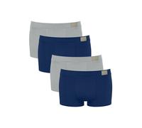 SLOGGI Boxers 'GO Natural' bleu foncé / gris, Taille XXL