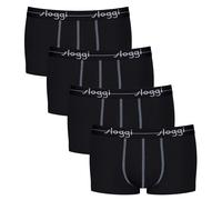 SLOGGI Boxers gris basalte / noir / blanc, Taille XL