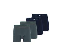 SLOGGI Boxers 'men EVER Airy' bleu marine / vert foncé, Taille S
