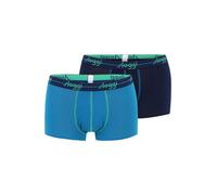 SLOGGI Boxers 'men Start' bleu / bleu marine / vert, Taille S