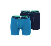 SLOGGI Boxers 'men Start' bleu marine / bleu ciel / jade, Taille L-XL
