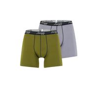 SLOGGI Boxers 'Start' gris / olive / noir / blanc, Taille S
