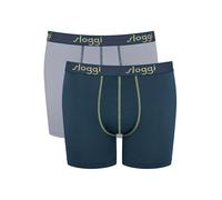 SLOGGI Boxers 'men Start' pierre / citron vert / pétrole, Taille S
