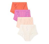 sloggi Chic Maxi C4P Max, Multiple Colours 1, 52 (Lot de 4) Femme