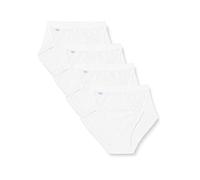 sloggi Chic Midi 4P Culotte, White, 42 FR 40 EU (Lot de 4) Femme