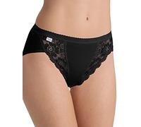 sloggi Chic Tai 4P Culotte, Noir, FR:48 EU: 46 (Lot de 4) Femme