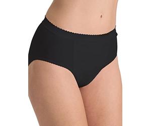 Sloggi Control - Bikini - Uni - Femme - Noir (0004 Black) - FR: 50 (Taille Fabricant: FR: 50/EU: 48)
