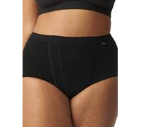 Sloggi Control - Culotte - Uni - Femme - Noir (0004 Black) - FR: 48 (Taille Fabricant: FR: 48/EU: 46)