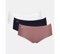 SLOGGI Culotte 'Basic+' mauve / noir / blanc, Taille L