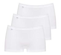Sloggi Culotte Basique pour Femme, 3 x Blanc (White 0003), 40