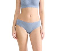 Sloggi Culotte Hipster Zero Feel Bliss pour Femme, Bleu Gris, S, Gris Bleu, S
