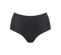 Sloggi Culotte Maxislip en coton et microfibre pour femme, sous-vêtement confortable, sans couture, stretch, Maxislip Zero Feel Core Highaist Black, L