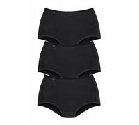 Sloggi Culottes 24/7 Microfibre Maxi Pack x3 Noir Taille 40