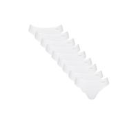 Sloggi Culotte Tai pour femme en coton microfibre - Sous-vêtements confortables sans couture - Invisible - Extensible, Pure Comfort Tai White, XS