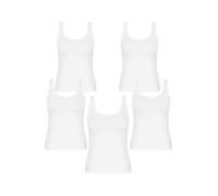 Sloggi Débardeur en coton pour femme - Sous-vêtements respirants et confortables - Élastique - Thermorégulateur, Pure Comfort Débardeur Blanc, XL
