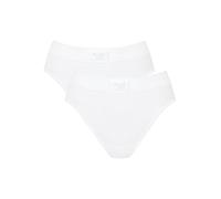 Sloggi Double Comfort Tai 2P Femme, WHITE, 46