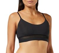 sloggi Ever Fresh Crop Top Bustier, Noir (Black 0004), XS Femme