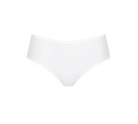 Sloggi Feel Sensational Midi - Culotte - Uni - Femme - Blanc - FR: 42 (Taille Fabricant: EU 40)