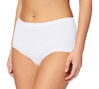 Sloggi Femme 24/7 Cotton Lace Midi Bikini, Blanc, 42 EU