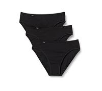Sloggi Femme 24/7 Cotton Tai C3p Culotte, Noir (Black 04), 44 EU