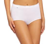 Sloggi Femme Basic+ 3p sloggi Basic Maxi Lot de 3 Culotte taille basse femme Tr s confortable Coton doux et respi, Blanc, 58