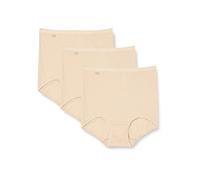 Sloggi Femme Basic+ 3p sloggi Basic Maxi Lot de 3 Culotte taille basse femme Tr s confortable Coton doux et respi, Peau, 56
