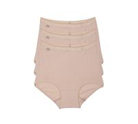 Sloggi Femme Basic+ 3p sloggi Basic Maxi Lot de 3 Culotte taille basse femme Tr s confortable Coton doux et respi, Peau, 50