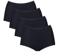 Sloggi Femme Sloggi Basic Midi 2p (1nf33) Boxer, Noir (Black (04)), 40 FR (Taille fabricant :38) EU