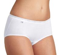 Sloggi Culottes femme BASIC+ Midi Pack de 4 Blanc