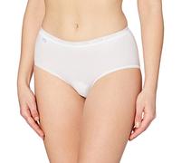 Sloggi Femme Basic+ Midi Slip, Blanc 01, 46 EU