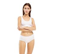 Sloggi Femme Basic+ Midi Slip, Blanc, 40 EU