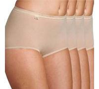 Sloggi Femme Basic+ Maxi 4p Slips, Skin, 48 EU