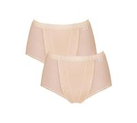 Sloggi Femme Control Maxi 2p Culotte, Ecru (Skin 0026), 50 EU