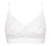 Sloggi Femme Go Allround Lace Padded BH, Blanc, Taille Unique EU