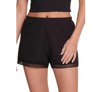SLOGGI Pantalon de pyjama 'GO Ribbed' noir, Taille L