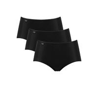 Sloggi Femme Slip Midi, Pack De 3 - 24/7 Microfibre, Uni
