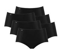 Sloggi Femme Slip Midi, Pack De 6 - 24/7 Microfibre, Uni